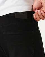 Black No Fade Athletic Skinny Jeans