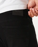 Black No Fade Athletic Skinny Jeans