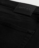 Black No Fade Athletic Skinny Jeans