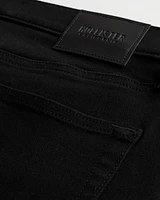 Black No Fade Athletic Skinny Jeans