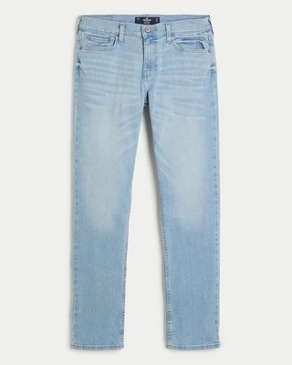 Dark Wash Slim Straight Jeans