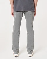 Grey Slim Straight Jeans