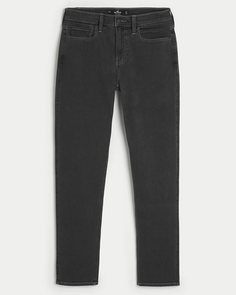 Grey Athletic Skinny Jeans