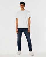 Dark Wash Athletic Skinny Jeans