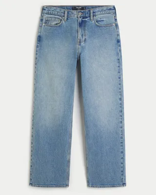 Premium Medium Wash Baggy Jeans