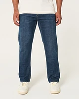 Dark Wash Athletic Slim Straight Jeans