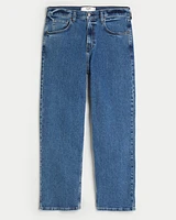 Medium Wash Baggy Jeans