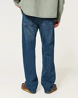 Dark Wash Baggy Jeans