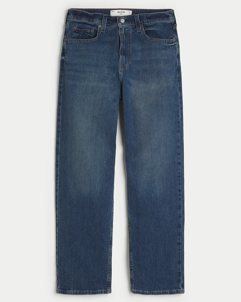 Dark Wash Baggy Jeans