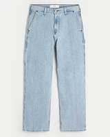 Light Wash Baggy Painter Jeans