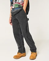 Black Baggy Carpenter Jeans