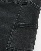 Black Baggy Carpenter Jeans