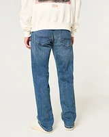 Medium Wash Straight Jeans