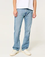 Medium Wash Straight Jeans