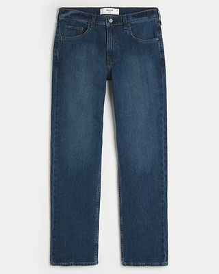 Dark Wash Straight Jeans