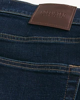 Dark Wash Athletic Straight Jeans