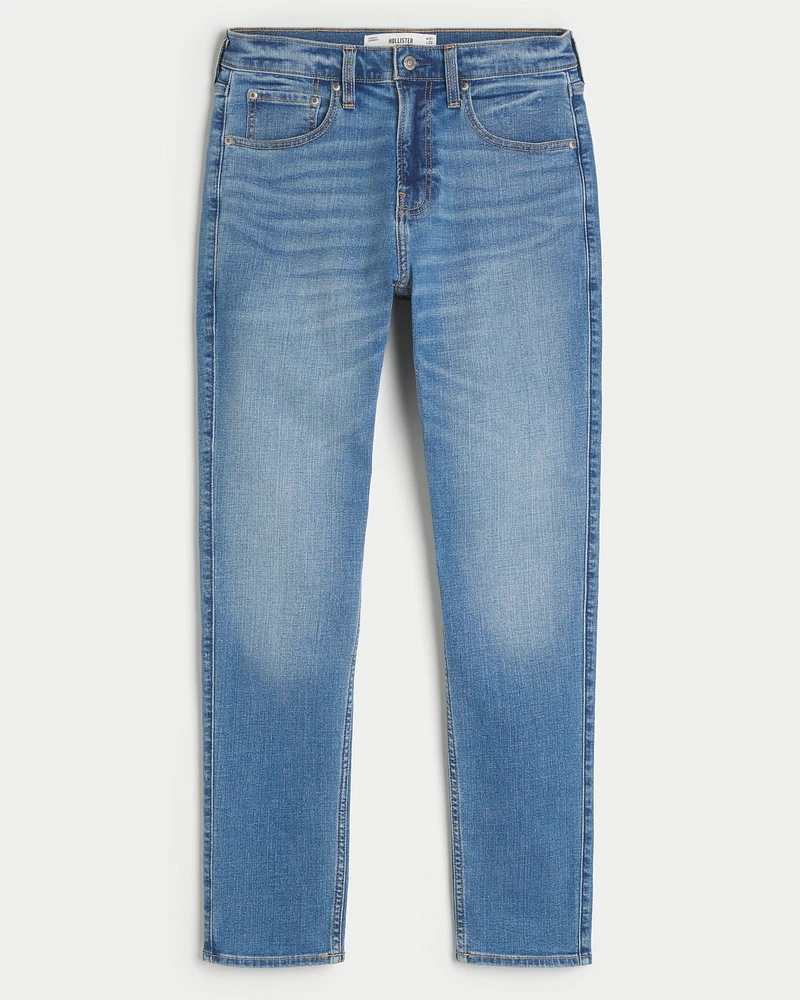 Medium Wash Athletic Skinny Jeans