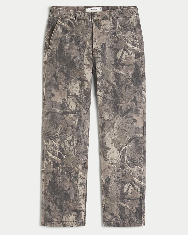 Camo Loose Jeans