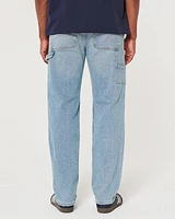 Loose Medium Wash Carpenter Jeans