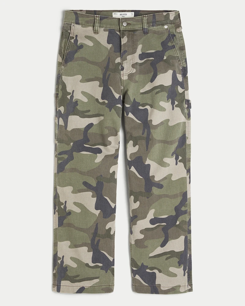 Camo Baggy Painter Jeans