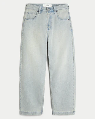 Light Wash Baggy Skater Jeans