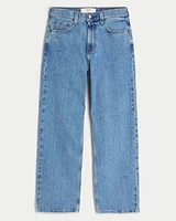 Medium Wash Baggy Jeans