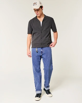 Medium Wash Loose Jeans