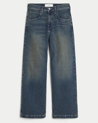 Dark Wash Super Baggy Jeans