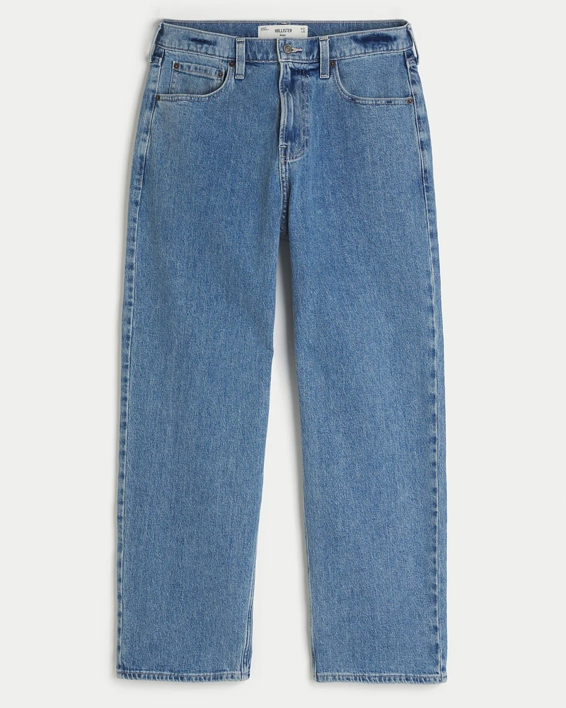 Light Wash Baggy Jeans