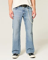 Medium Wash Relaxed Bootcut Jeans