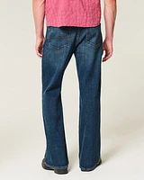 Dark Wash Relaxed Boot Jeans