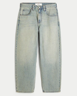 Light Wash Baggy Skater Jeans