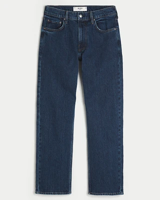 Dark Wash Straight Jeans