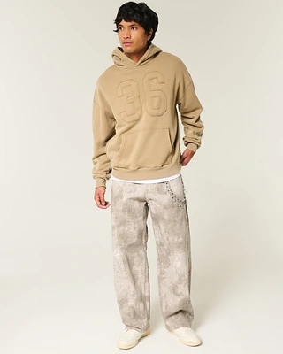 Camo Barrel Jeans