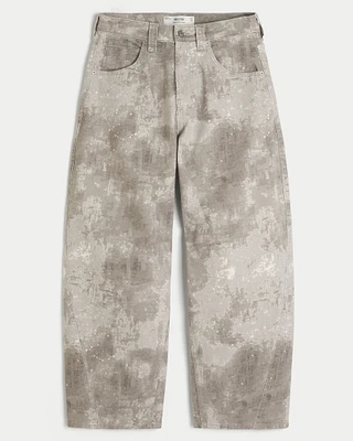 Camo Barrel Jeans