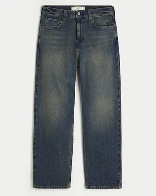 Dark Wash Baggy Jeans