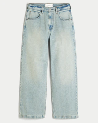 Light Wash Super Baggy Jeans