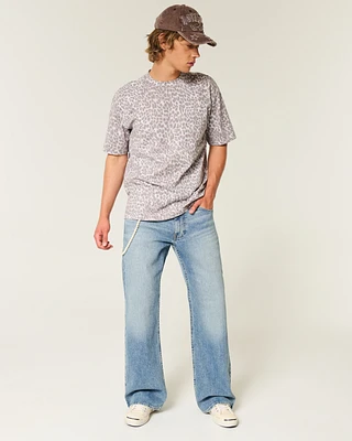 Medium Wash Relaxed Boot Jeans