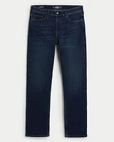 Dark Wash Straight Jeans