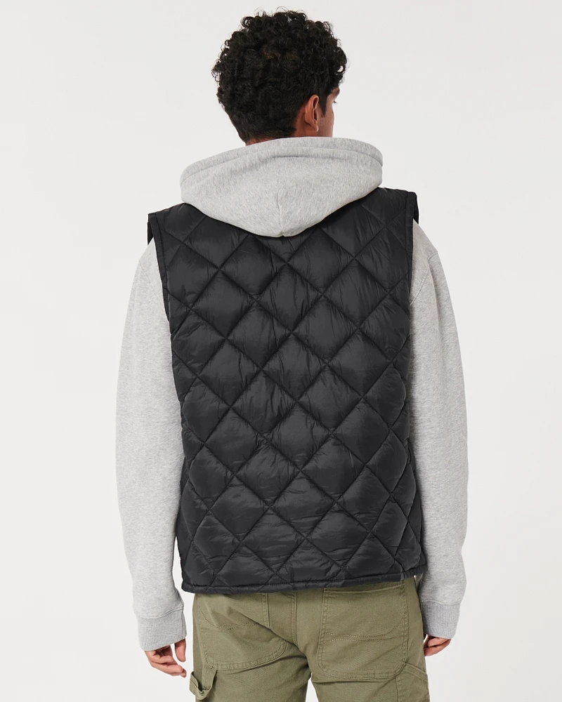 Ultimate Diamond-Quilted Puffer Vest