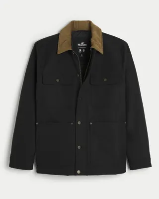 Corduroy Collar Chore Jacket