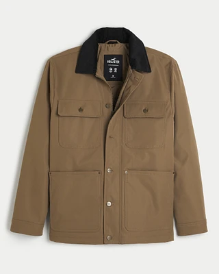 Corduroy Collar Chore Jacket