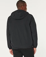 Fleece-Lined All-Weather Hoodie Jacket