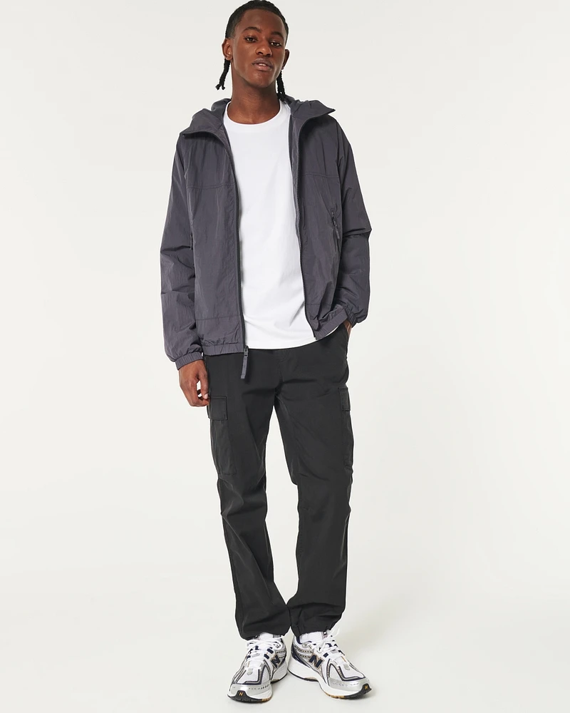 Fleece-Lined All-Weather Zip-Up Jacket