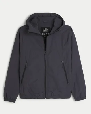 Men's Fleece-Lined All-Weather Zip-Up Jacket