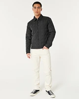 Quilted Zip-Up Jacket