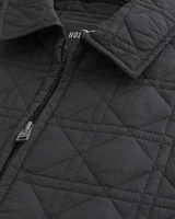 Quilted Zip-Up Jacket