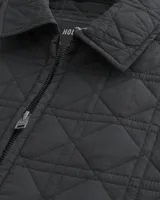 Quilted Zip-Up Jacket
