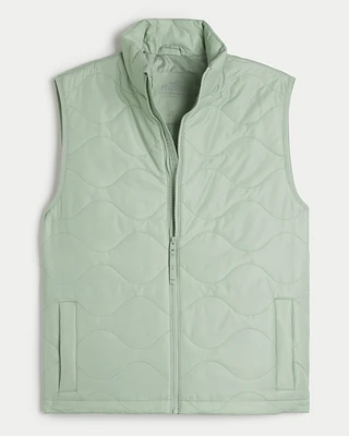 Onion-Quilted Puffer Vest