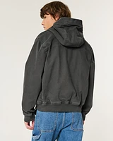 Hooded Zip-Up Jacket